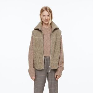 H&M teddy vest